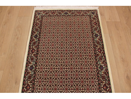 Persian carpet "Bijar" with Silk 140x95 cm oriental rug