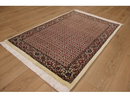 Persian carpet "Bijar" with Silk 140x95 cm oriental rug