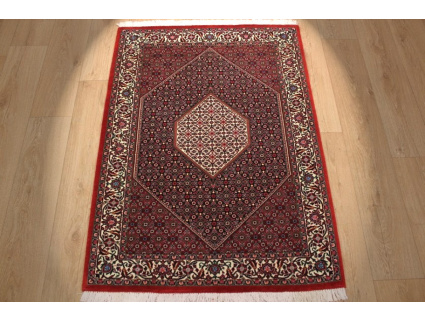 Persian carpet "Bijar" with Silk 131x96 cm oriental rug