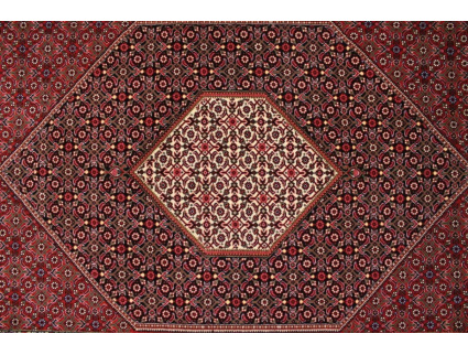 Persian carpet "Bijar" with Silk 131x96 cm oriental rug