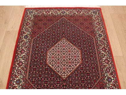 Persian carpet "Bijar" with Silk 131x96 cm oriental rug