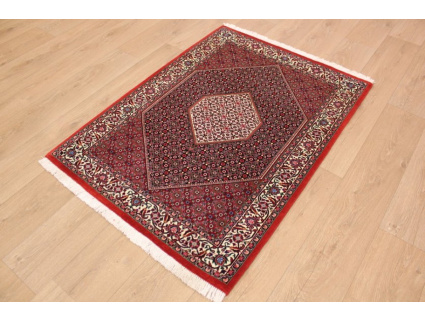 Persian carpet "Bijar" with Silk 131x96 cm oriental rug