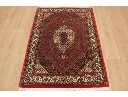 Persian carpet "Bijar" with Silk 145x105 cm