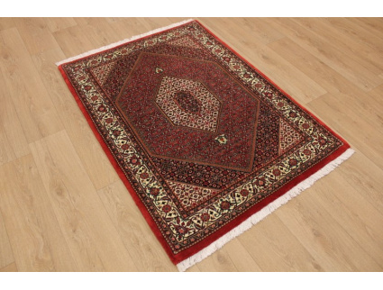 Persian carpet "Bijar" with Silk 145x105 cm