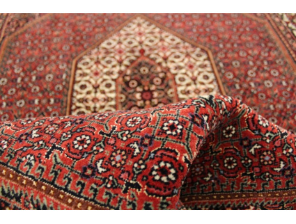 Persian carpet "Bijar" with Silk 145x105 cm