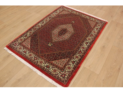 Persian carpet "Bijar" with Silk 145x105 cm