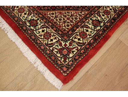 Persian carpet "Bijar" with Silk 145x105 cm