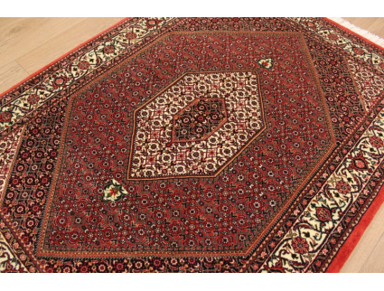 Persian carpet "Bijar" with Silk 145x105 cm