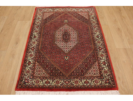 Persian carpet "Bijar" with Silk 145x105 cm