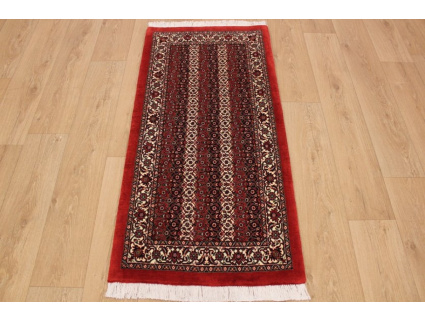 Persian carpet "Bijar" with Silk 150x72 cm oriental rug