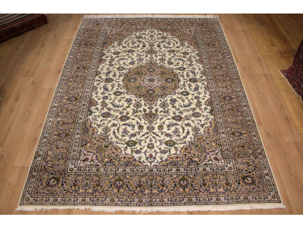 Persian carpet "Kashan" pure wool 351x257 cm