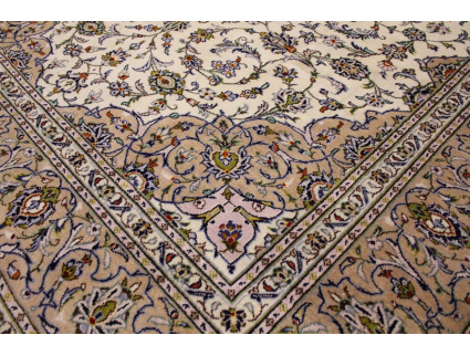 Persian carpet "Kashan" pure wool 351x257 cm