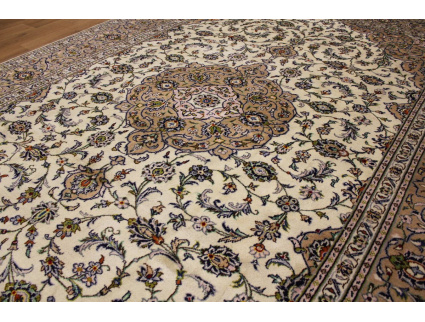 Persian carpet "Kashan" pure wool 351x257 cm