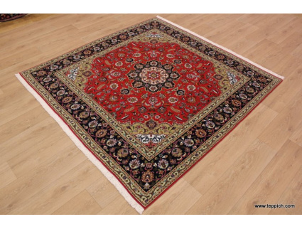 Quadratischer Perserteppich Tabriz 207x200 cm