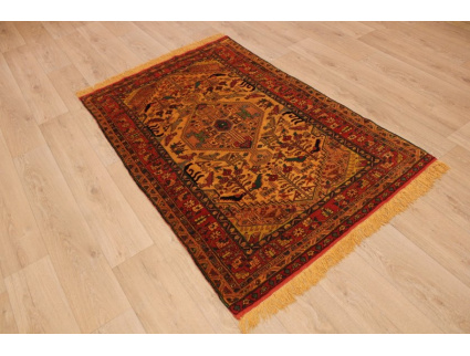 Persian carpet "Seneh" with natural colors 170x110 cm