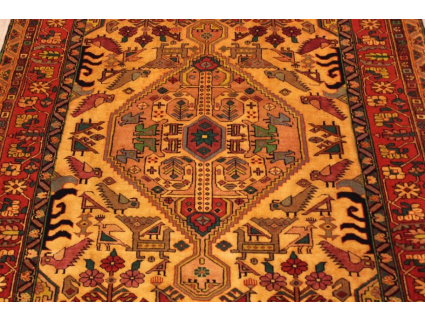 Persian carpet "Seneh" with natural colors 170x110 cm