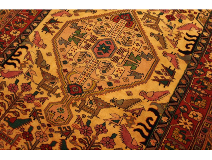 Persian carpet "Seneh" with natural colors 170x110 cm