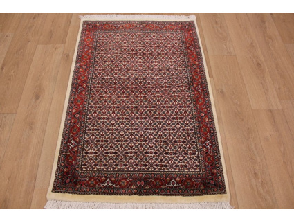 Perserteppich "Bijar" Orient Teppich mit Seide 137x91 cm