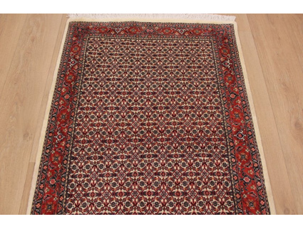 Persian carpet "Bijar" with Silk 137x91 cm oriental rug