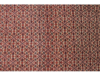 Perserteppich "Bijar" Orient Teppich mit Seide 137x91 cm