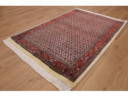 Perserteppich "Bijar" Orient Teppich mit Seide 137x91 cm