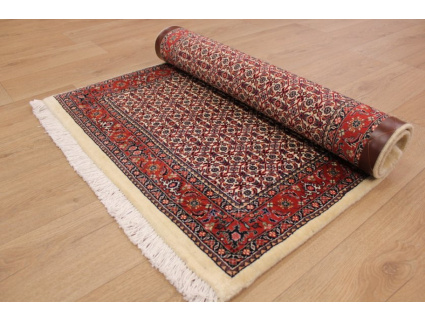 Persian carpet "Bijar" with Silk 137x91 cm oriental rug