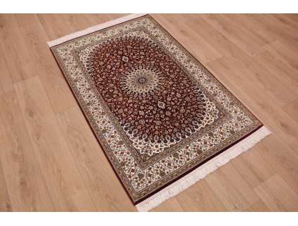 Persian carpet Qum pure silk 153x102 cm