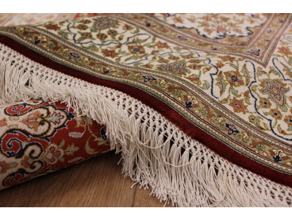 Persian carpet Qum pure silk 153x102 cm