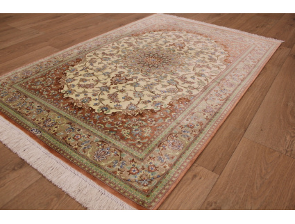 Persian carpet "Ghom" pure silk 148x98 cm EXCLUSIVE