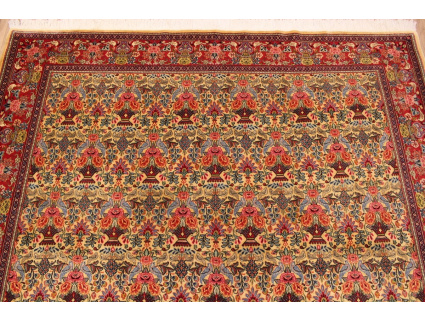 Persian carpet Waramin with silk 304x210 cm