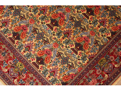 Persian carpet Waramin with silk 304x210 cm