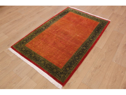 Perserteppich "Bijar" mit Seide 160x102 cm Unikat