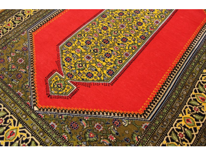 Persian carpet Qum wool 158x108 cm