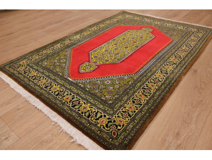 Persian carpet Qum wool 158x108 cm