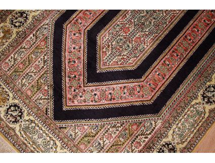 Old Persian carpet Qum pure silk 168x113 cm