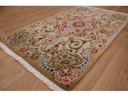 Persian carpet "Taabriz" with Silk 160x100 cm