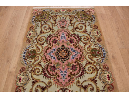 Persian carpet "Taabriz" with Silk 160x100 cm