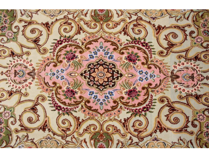 Persian carpet "Taabriz" with Silk 160x100 cm