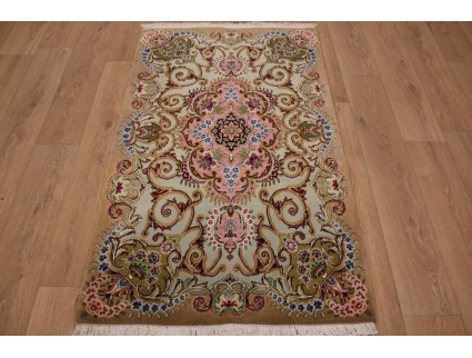 Persian carpet "Taabriz" with Silk 160x100 cm