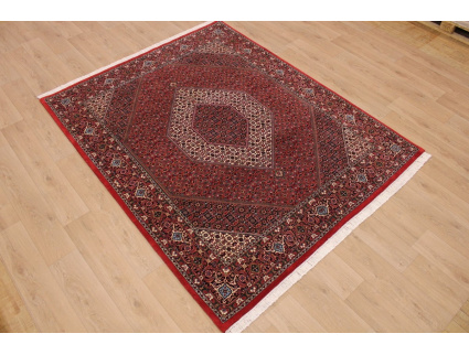 Perserteppich "Bijar" Orient Teppich mit Seide 250x200cm