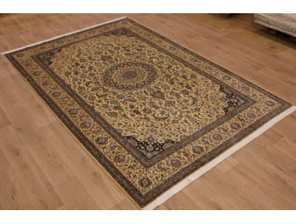 Fine Persian carpet Nain 6la with  silk 326x215 cm