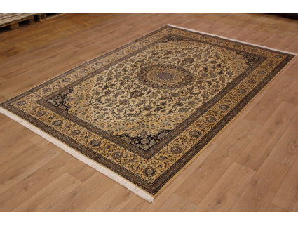 Fine Persian carpet Nain 6la with  silk 326x215 cm