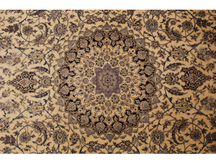 Fine Persian carpet Nain 6la with  silk 326x215 cm