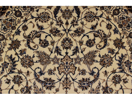 Fine Persian carpet Nain 6la with  silk 305x205 cm