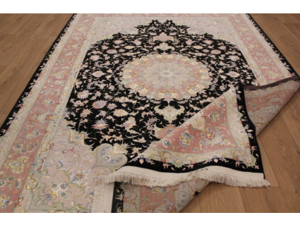 Persian carpet "Taabriz" with silk 300x205 cm