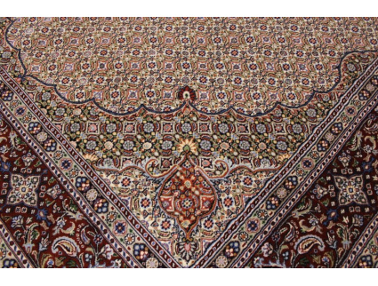 Persian carpet "Moud" with silk 295x205 cm