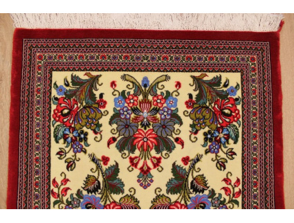 Persian carpet runner "Ghom" virgin wool 290x86 cm