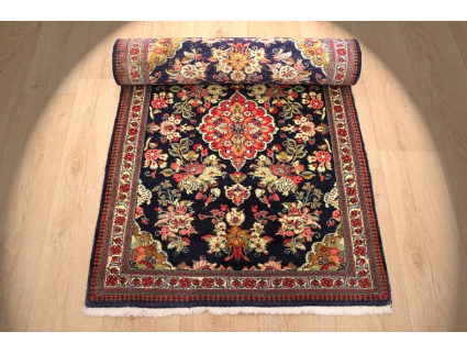 Persian carpet runner "Ghom" virgin wool 283x75 cm