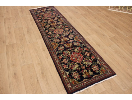 Persian carpet runner "Ghom" virgin wool 283x75 cm