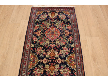 Persian carpet runner "Ghom" virgin wool 283x75 cm